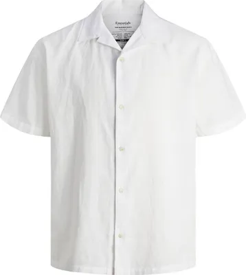Produktbild von Jack & Jones Summer Resort Linen Kurzarmhemd Weiß L Mann Weiß L