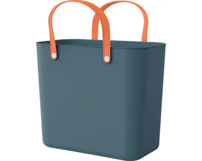 Zdjęcie produktu dla Rotho Multibag Albula, torba wielofunkcyjna wykonana z plastiku pochodzącego z obszarów przybrzeżnych oceanów, pojemność 25 litrów, kolor: granatowy