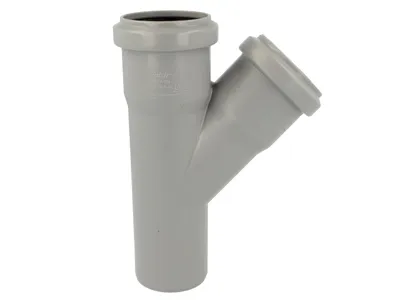 Obrázok produktu pre Odbočka jednoduchá Osma HTEA 45° DN 110 x 110 šedá