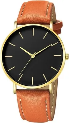 Produktbild von Wilson Uhr für Herren – Braun/Golden | Stilvolle Zeitmesser KP22699