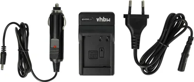 Produktbild von vhbw Ladegerät kompatibel mit Panasonic Lumix DMC-GM5, DMC-GM5K, DMC-GM5KEG-K, DMC-GM5L, DMC-GM1KS Kamera - Ladeschale, Kfz-Adapter Ladeanzeige