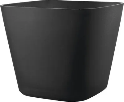 Produktbild von Quadratischer Blumentopf - DEROMA - Origin - 30 L - Anthrazit