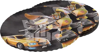 Produktbild von Papp-Teller Transformers 23 cm 8 Stück Einwegteller Partyteller Kindergeburtstag