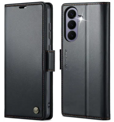 Produktbild von Samsung Galaxy S26 FE Hülle - CaseMe 023 Wallet Klapphülle - Schwarz
