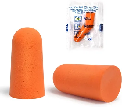 Produktbild von Ohrstöpsel Gehörschutz, 29 dB Schalldämmung, 200 Stück, bunte Schaumstoffstöpsel für Konzerte