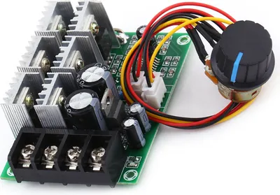 Produktbild von DC10-55V 40A Bürstenmotor Drehzahlregler Regler Überlastungsschutz Board
