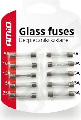 Produktbild von AMiO Sicherungsset 02215 6mm 30mm Blisterpack
