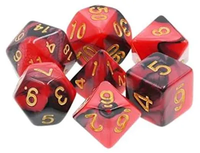 Immagine prodotto di Foam Brain Games Set di dadi Jokers Wild RPG per giochi di ruolo