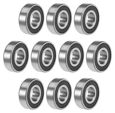 10x 6204-2RS Rillenkugellager 20x47x14 mm doppelt abgedichtet