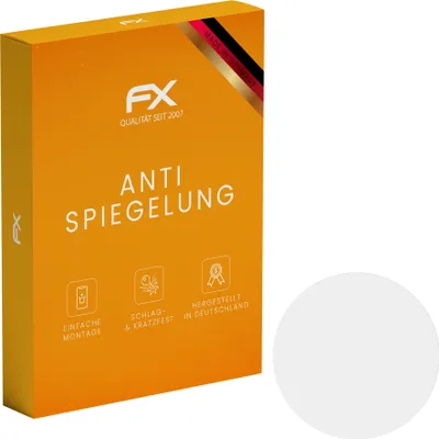Produktbild von atFoliX FX-Antireflex 3x Schutzfolie kompatibel mit Kreisrundes-Display 28mm Durchmesser Displayfolie