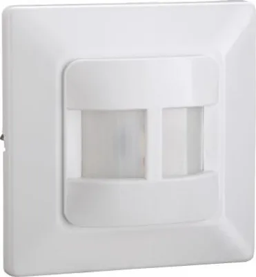 Obrázok produktu pre PIR snímač pohybu, biely, 190°, 500 W, dosah 9 metrov, IP20 – E+CR-IR2/KP