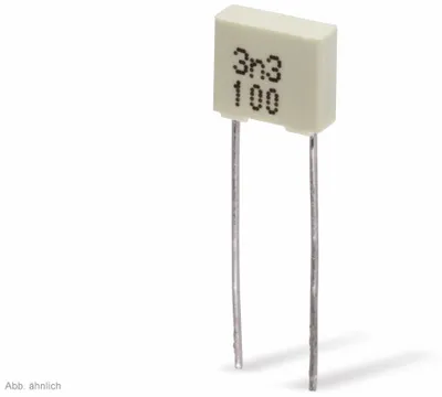 Produktbild von Folienkondensator, 6,8 nF, 100 V, radial, RM 5