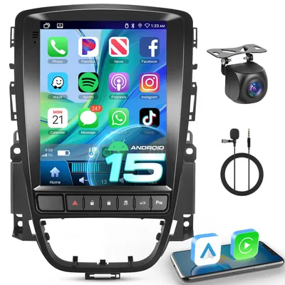 Productafbeelding van Carplay Autoradio 9,7 inch touchscreen met Android Auto en GPS