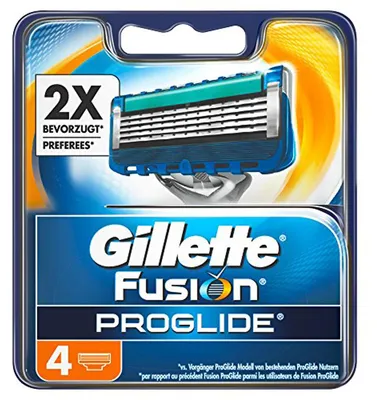Zdjęcie produktu dla Gillette Fusion ProGlide ostrza do maszynki do golenia 4 szt