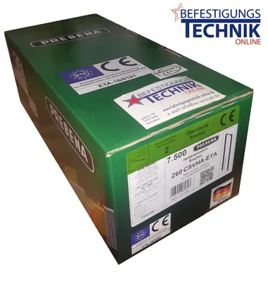 Produktbild von Prebena Klammern Z 60mm CSVHA ETA verzinkt für 5C-Z75 Haubold KG 700 Tjep PQZ KL-57 7,5M