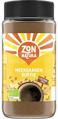 Obrázek produktu pro Káva Zonnatura Meergranen bez kofeinu 100 g - aromatická vícezrnná káva bez kofeinu