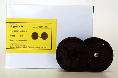 Produktbild von Kores Farbband Gruppe 51 Canon/OLYMPIA Seide schwarz