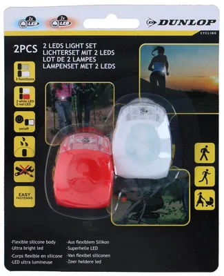 Produktbild von LED-Fahrradlampen-Set, 2 Stück