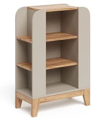 Image de Bibliothèque enfant Vitalispa Malia Cachemire 60x88cm avec 9 compartiments, Model 60587