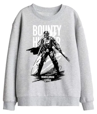 Productafbeelding van The Mandalorian & Grogu - "Bounty Hunter" sweatshirt voor kinderen, model TV34069 (maat 140-146) (sportieve heatherkleur)