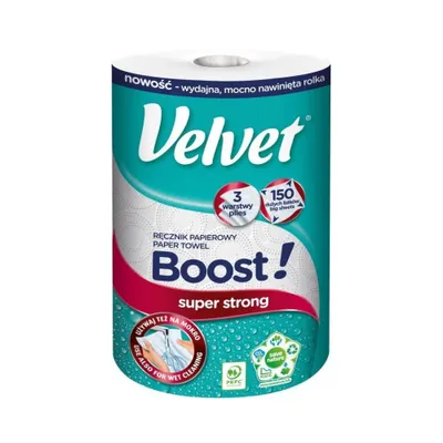 Produktbild von Kuchynské utierky 3-vrstvové VELVET Boost 1ks 39m