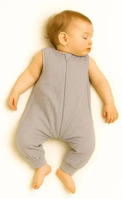 Image de My Sweet Baby Muslin sac de couchage enfant TOG 1.0 gris 9-24 mois
