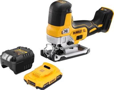 Produktbild von DeWalt DCS 335 D1 Akku Stichsäge 18 V 135 mm Brushless + 1x Akku 2,0 Ah + Ladegerät