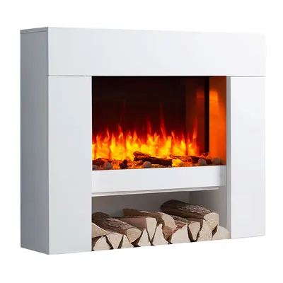 Immagine prodotto di Fuoco elettrico Balderia Naran bianco 2000 Watt incl. telecomando
