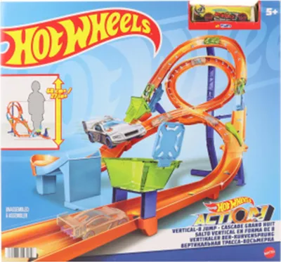 Zdjęcie produktu dla Hot Wheels Action HMB15, Zestaw pojazdów i torów, 5 lat(a), Plastik, Wielobarwny