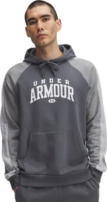 Produktbild von Under Armour Ua Rival Flc Cb Hood - castlerock, Größe:XXL