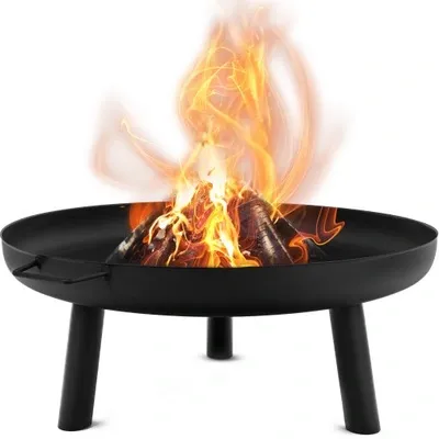 Zdjęcie produktu dla Palenisko ogrodowe LEHMANN WISCONSIN 80cm stalowe czarne grill ogrodowy ognisko