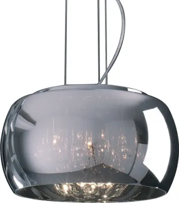 Obrázek produktu pro Závěsné svítidlo LED SPHERA 5xG9/33W, stříbrná, Ø: 40 H: 145 cm, patice G9
