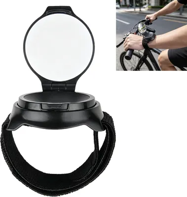 Productafbeelding van Polsspiegel fietsen - Draaibaar - Zwart