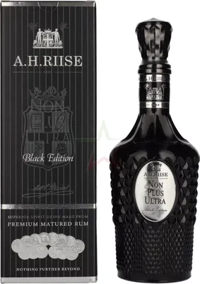 Produktbild von A.H. Riise NON PLUS ULTRA Black Edition Superior Spirit Drink 42 %  0,70 lt.