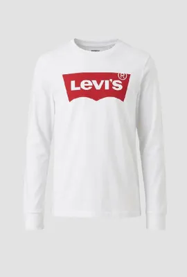 Produktbild von Levi's Kids -l/s batwing tee Jungen Weiß 5 Jahre