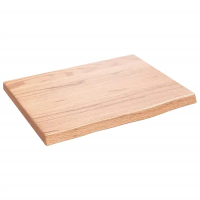 Obrázek produktu pro vidaXL Umyvadlová deska světle hnědá 40x30x2 cm Ošetřené masivní dřevo