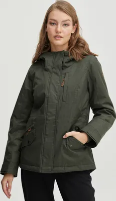 Produktbild von OXMO OXBellissa Damen Winterjacke Damenjacke Jacke gefüttert mit Kapuze