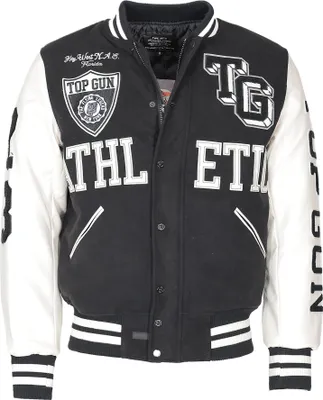 Produktbild von Top Gun College Jacke TG23001 Herren black L