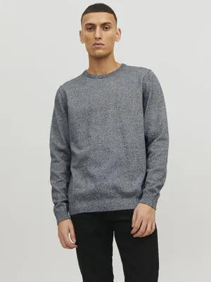 Image de Jack & Jones Pull en maille Basic Pull R-Neck
