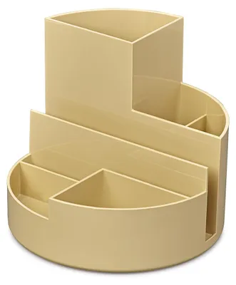 Productafbeelding van MAUL potloodendoos, MAULrondbox, kunststof, 14 x 14 x 12,5 cm, bruin