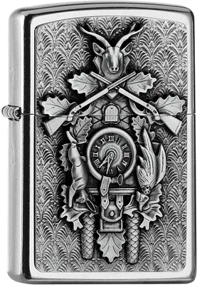Produktbild von ZIPPO Feuerzeug 2006511 Kuckucksuhr Emblem