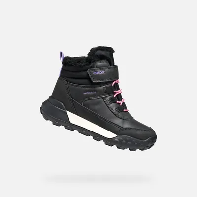 Produktbild von Geox Schwarze Mädchen-Ankle-Boots von Trekkyup AB 26