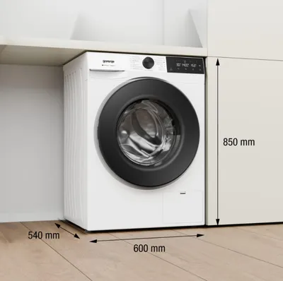 Produktbild von Gorenje G400 Freistehend Waschmaschine, 8 kg, 1600 U/min., Frontlader, 8 kg, A, 74 dB, 1600 RPM, A