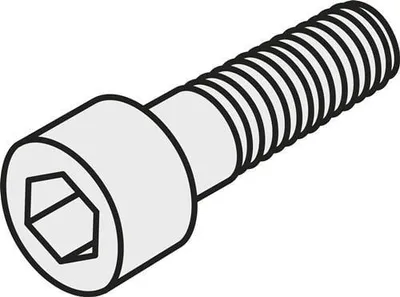 Produktbild von Unterlegplatten-Schraube ISO HS 0304 Bruttogewicht 0,6g PRAMET