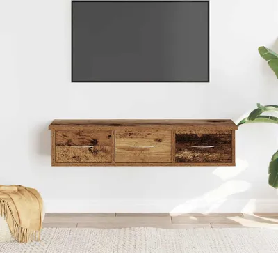 Immagine prodotto di Maison Exclusive - Armadio a muro effetto legno antico 88x26x18,5 cm Materiale ligneo