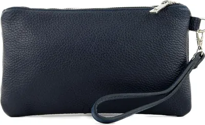 Produktbild von Geldbörse Damen Leder Damen Leder Clutch, Handgelenktasche Klein, 22 x 13 cm, Vielfarbig mit KOMPAKTE GRÖSSE HOCHWERTIGE VERARBEITUNG