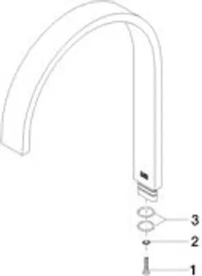 Produktbild von Dornbracht 90282217200-00 Auslauf Ersatzteile