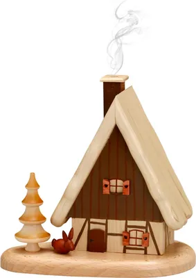 Produktbild von Zeidler Räucherhaus Holz Dekoration Weihnachten Geschenk - Echt Erzgebirge