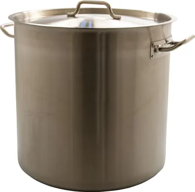 Produktbild von AcMax Kochtopf Gastrotopf Topf XXL 50 Liter Edelstahl mit Deckel Großküche Gastronomie