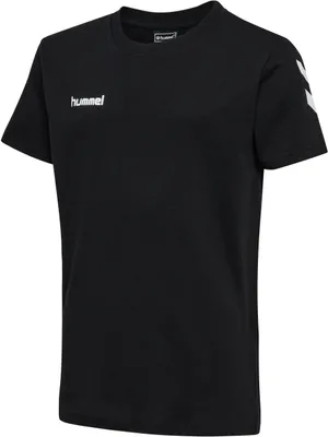 Produktbild von hummel hmlGO Baumwolle T-Shirt Kids Schwarz, 12 (152) Kinder